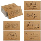 Outus 180 Pcs Mini Thank You Cards Small Business Cards 2 X 3 5 Inches Thank 