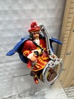 Vintage Captain Morgan Pirate Figurine Famous Leg Up Pose Advertising Keychain
