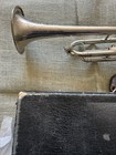 Vintage Militaire  Trumpet   peashooter  Style  W case