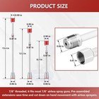 8 12 15inch Airless Paint Sprayer Extension Pole For Graco  Wagner   Titan   Spr
