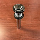 Moen Lavatory Push-n-lock Drain Assembly Without Overflow In Chrome - B227