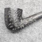 Vintage Black Briar Estate Pipe Nos Unsmoked Unbranded Made In Italy