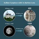 400mm Astronomical Telescope W  Mobile Holder Backpack High Tripod For Beginners