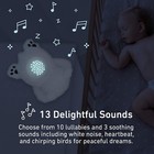 Pure Baby Sound Sleepers Sound Machine And Star Projector -polar Bear