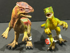 Schleich Dilophosaurus   Velociraptor Set 14510  14509 Dinosaur W tag Retired