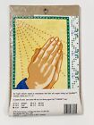 Bucilla Colorpoint Paint Stitching Kit Praying Hands 63653 New 1992 Bible