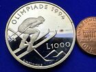 1994 San Marino 1000 Lire Coin Proof  835 Silver 14 6g  35k Minted Rare  n48