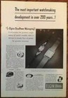 Elgin Watches Ad 1947 Original Vintage 1940s Retro Print Jewelry Fashion Women s