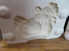 Vintage-alberta Ceramic  Mold A-486 - Chicken   Rooster  Christmas Ornament