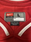 Vintage Nike Team Canada Embroidered Hockey Jersey Red Men   s Size Large