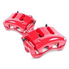 Powerstop Rear S4868 Pair Of High-temp Red Powder Coated Calipers For Pontiac   