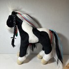 11  X 12  2023 Douglas Warrior Princess Black   White Horse Plush 762 Pls Read  