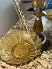 Vintage Amber Balance Scales Of Justice Rococo Hollywood Regency