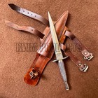 British Army Fairbairn Sykes Commando Dagger Knife Boot Dagger With Sheath