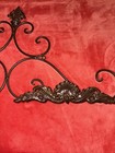 Metal Wall Mounted Hanging Double Plate Rack Art Picture Display Holds 2