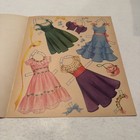 Pretty Paper Dolls Vintage Saalfield Uncut Book 1940s  1580