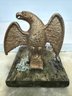 Old Cast Iron  Eagle Topper With Patent Date