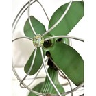 Vtg Emerald Green Kwik Kool 8    Desk Fan     Kwik Way Co   Usa     Art Deco Survivor