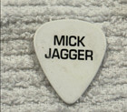 The Rolling Stones Mick Jagger Guitar Pick Rare 2013 Tour Vampire Fangs Plectrum