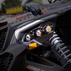 Baja Designs   S1 Triple Led Clear amber Headlight Kit For 17  Can-am Maverick X3