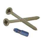  9 2-1 2 In  Phillips-square Flat-head Wood Deck Screws  1 Lb -pack 
