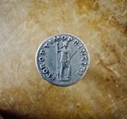 Trajan Roman Silver Denarius  Virtus Reverse Rome  Ric 202