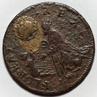 C 1670 New Jersey St  Patrick Farthing  Martin 1c 9-da 10 - Copper Colonial Coin