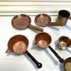 Sylvanian Families Copper Kitchenware Miniature Pots Vintage Collectible 15 