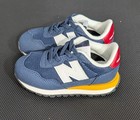 New Balance 237 Bungee Toddler Shoes Blue Yellow Red Ih237vib Size 7 5 Toddler