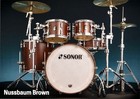 Sonor Prolite Nussbaum Maple Shells Semi Gloss 22 Bd Nm  10   12 Tts  16 Ft