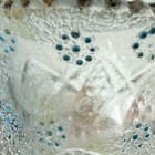 Rare Oil Fields Illinois Il Antique  Depression Souvenir Shot Glass Cup