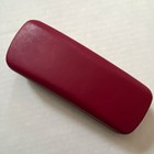 Burgundy Red Hard Eyeglass Case For Glasses  Sunglasses  Unisex Hard Case
