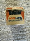 Agfa Lupe 8x Magnifying Light Weight Loupe Made In Germany  Boxed