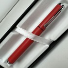 Sheaffer Award Red Fountain Pen Medium Nib Blk Ink W giftbox N0919150