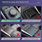 Wireless Carplay Android Auto Retrofit Module Car For Lexus Nx 2014-19 With Knob