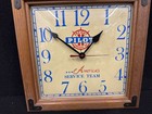 Pilot Freight Company North Carolina Advertising Wall Clock Vintage Working