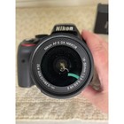 Nikon D3300 Dslr Camera Black With 18-55mm Vr Ii Lens Battery And Charger