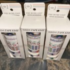 Lot 3 The Home Edit Office Accessories Washi Tape Edit 6 Rolls Each New