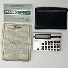 Vtg Casio Lc-785 Electronic Calculator W Case Manual Inserts Lc-785b Works