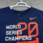 Houston Astros Nike Shirt Mens Xxl 2xl 2017 World Series Champion Mlb Baseball