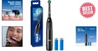 Oral-b Pro 100 Rechargeable Electric Toothbrush Black - 3 Cleaning Modes - New