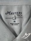 Masters Golf Augusta National Masters Tech White Polo Medium Mens Shirt New Pga
