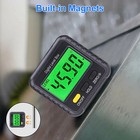 360   Lcd Magnetic Digital Inclinometer Protractor Level Box Gauge Angle Finder