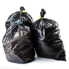 65 Gallon Trash Bags 50 Count Black Heavy Duty Garbage Can Liner 1 8 Mil 51   59 
