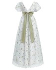  Regency Dress Women Regency Costume Empire Waist Dresses Tea Xx-large Green