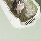 Extra Large Enclosed Cat Litter Box With Deodoran    Litter Scoop Anti-splashing