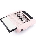 80w Nail Dust Collector Nail Dust Suction Fan Manicure Nail Vacuum Cleaner Pink