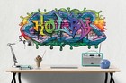 Custom Name Graffiti Wall Decal Personalized Vinyl Art Kids Bedroom Decor New