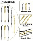 8 Pcs Mini Shovel Spoons  Metal Tiny Small  Gold silver black Gun