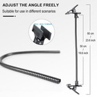 Photo Studio Lighting Light Stand Clamps Background Clip Gooseneck Tube Small   